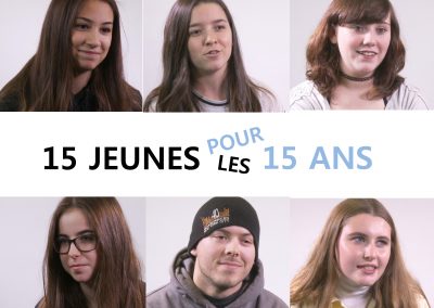 15 jeunes pour les 15 ans