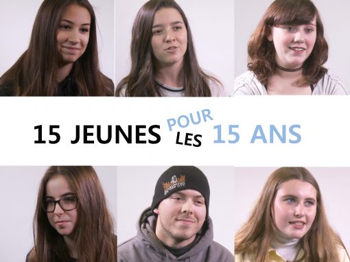 15 jeunes pour les 15 ans